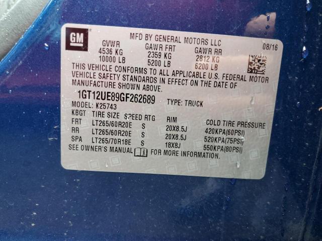 1GT12UE89GF262689 GMC Sierra K2500 Denali