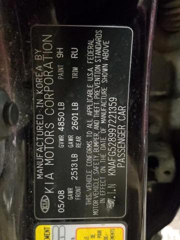 KNAFG528997221359 KIA RONDO BASE