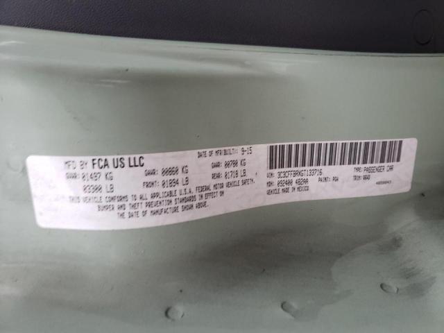 2016 FIAT 500 SPORT - 3C3CFFBRXGT133716