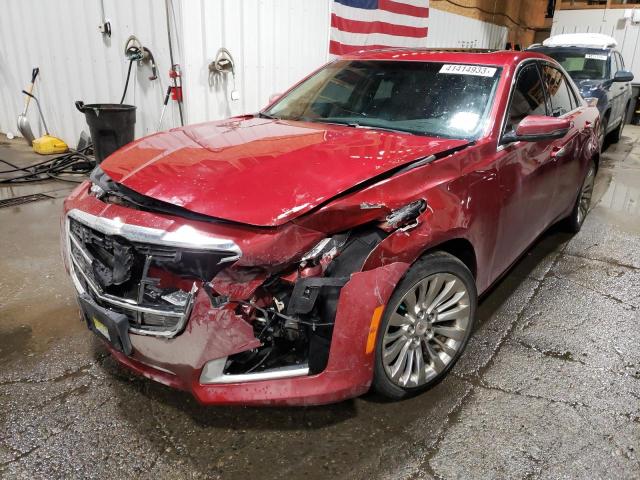 Salvage cars for sale from Copart Anchorage, AK: 2014 Cadillac CTS Luxury Collection