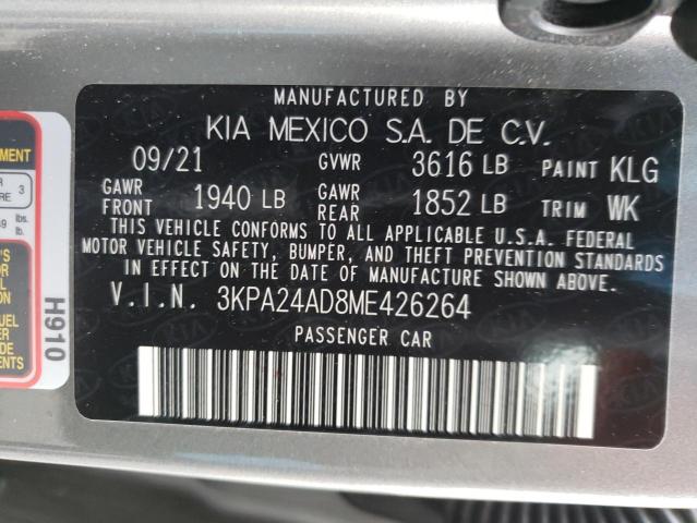 2021 KIA RIO LX 3KPA24AD8ME426264