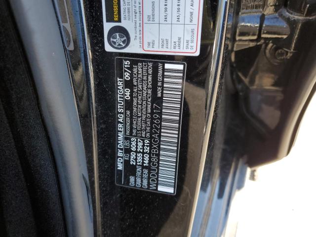 2016 MERCEDES-BENZ S 550 4MAT - WDDUG8FBXGA226917