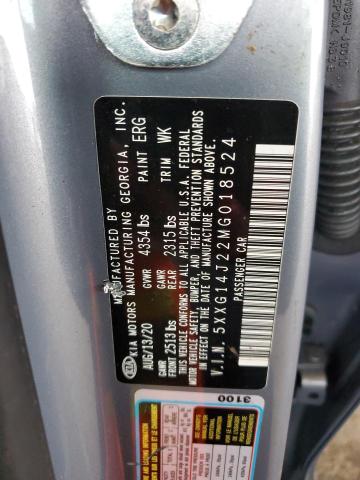 2021 KIA K5 LXS 5XXG14J22MG018524