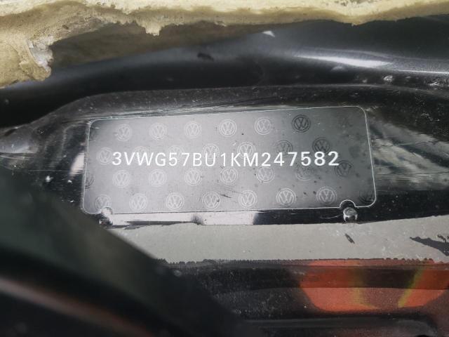2019 VOLKSWAGEN JETTA SEL 3VWG57BU1KM247582