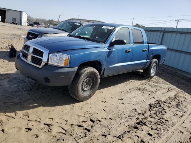 Salvage trucks for sale at Conway, AR auction: 2005 Dodge Dakota Quad SLT