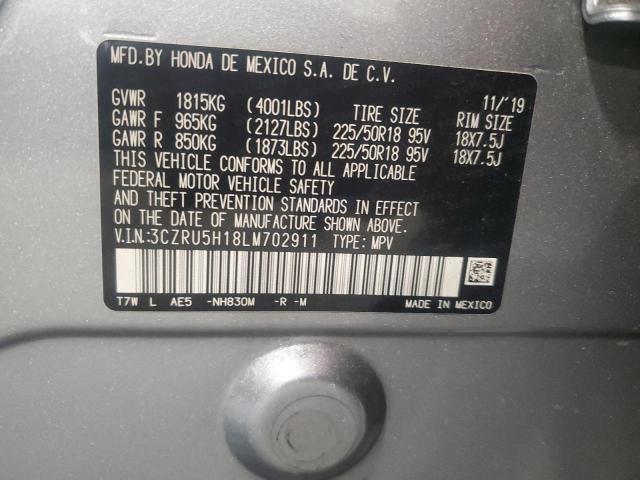 2020 HONDA HR-V SPORT 3CZRU5H18LM702911