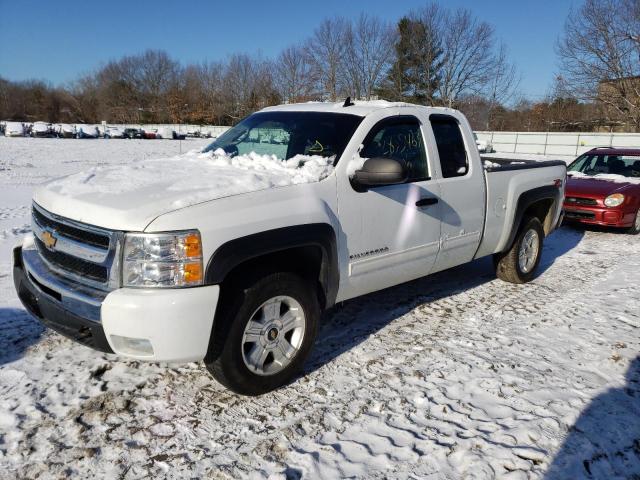 Salvage trucks for sale at Billerica, MA auction: 2011 Chevrolet Silverado K1500 LT