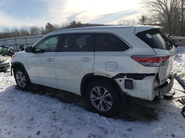 VIN 5TDJKRFH3ES070242 2014 Toyota Highlander, Xle no.2