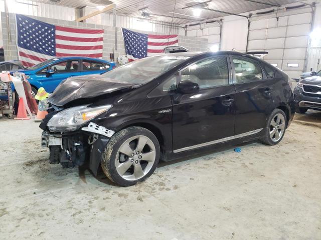 Salvage cars for sale from Copart Columbia, MO: 2013 Toyota Prius