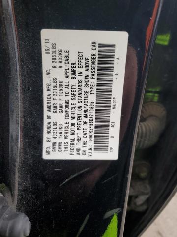 VIN 1HGCR2F56DA210895 2013 HONDA ACCORD no.12