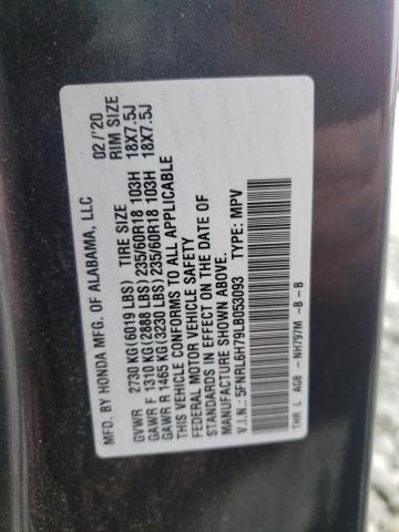 2020 HONDA ODYSSEY EX 5FNRL6H79LB053093