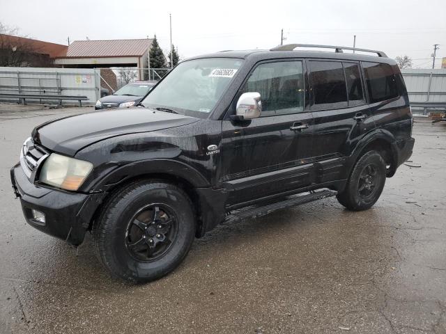 Salvage cars for sale from Copart Fort Wayne, IN: 2001 Mitsubishi Montero Limited
