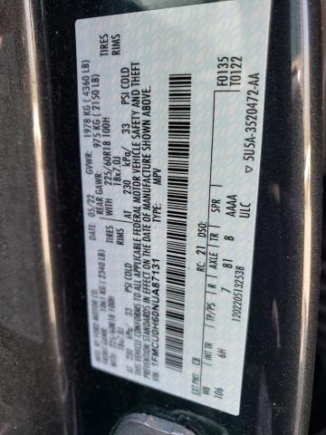 2022 FORD ESCAPE SEL 1FMCU0H60NUA87131