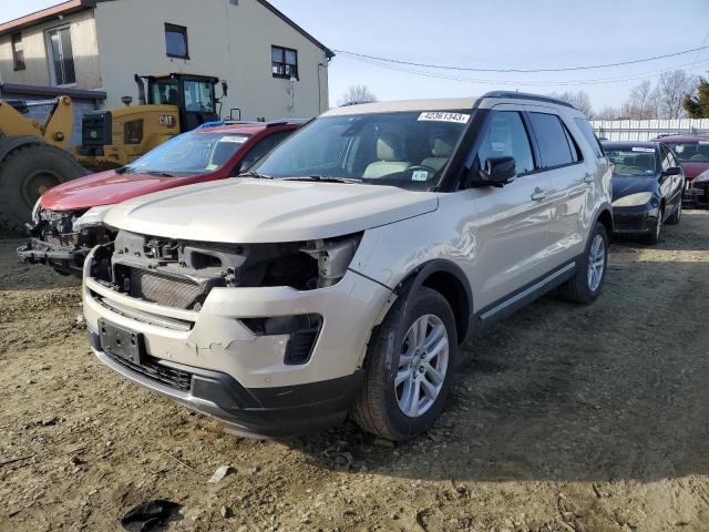 Salvage cars for sale from Copart Windsor, NJ: 2018 Ford Explorer XLT