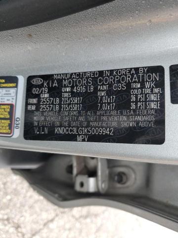 KNDCC3LG1K5009942 KIA NIRO EX