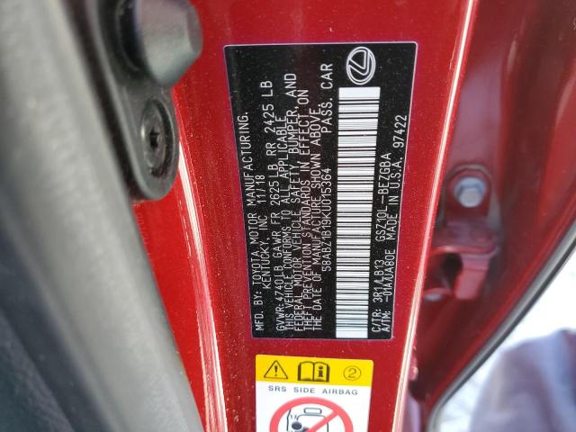 2019 LEXUS ES 350 58ABZ1B19KU015364