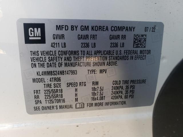 KL4MMBS24NB147993 Buick Encore Gx Preferred
