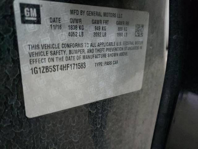 2017 CHEVROLET MALIBU LS - 1G1ZB5ST4HF171583