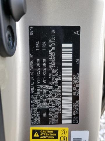 2015 LEXUS RX 350 - 2T2ZK1BA1FC172819