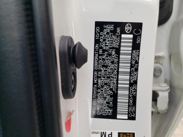 2021 TOYOTA COROLLA SE JTDS4MCEXMJ067877