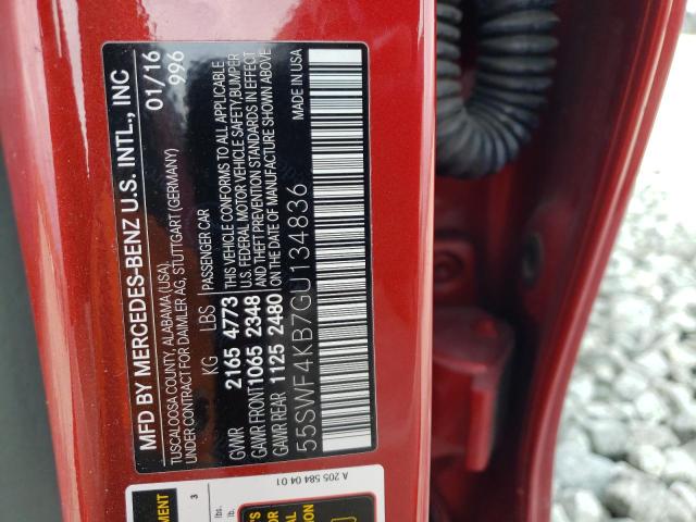 2016 MERCEDES-BENZ C 300 4MAT - 55SWF4KB7GU134836