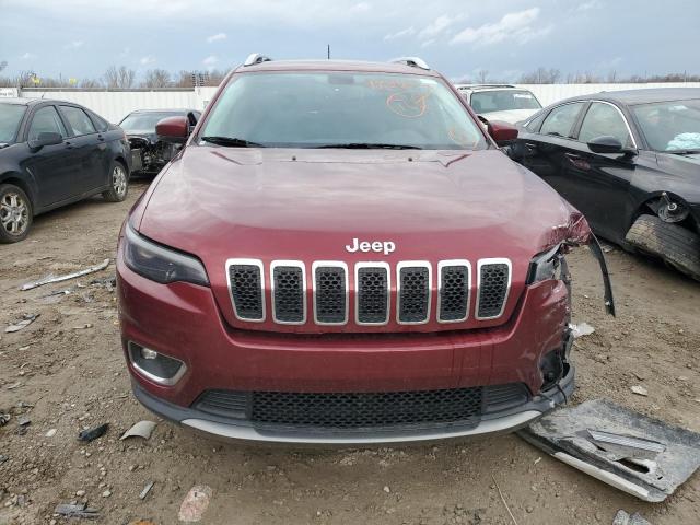 1C4PJLDB5KD185344 Jeep Cherokee Limited