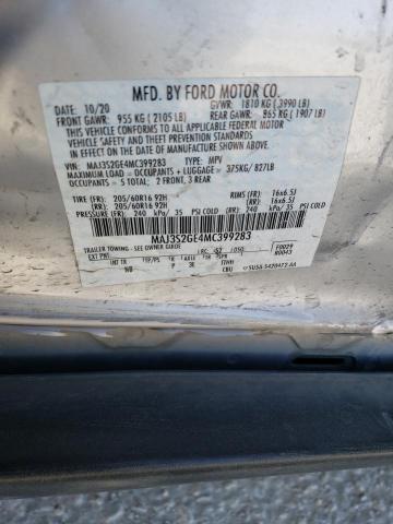 2021 FORD ECOSPORT S MAJ3S2GE4MC399283