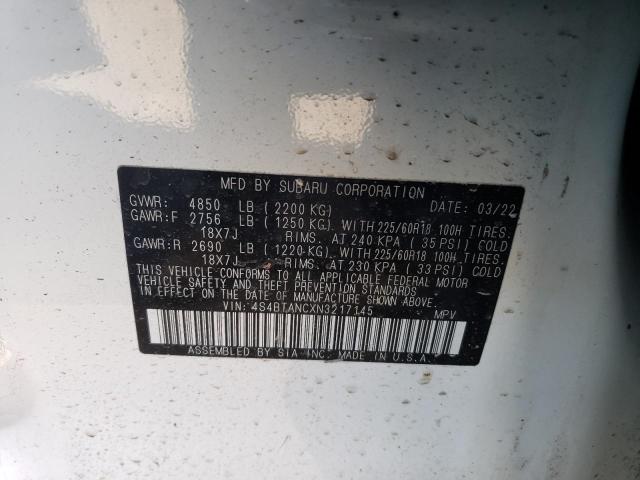 4S4BTANCXN3217145 Subaru Outback Limited