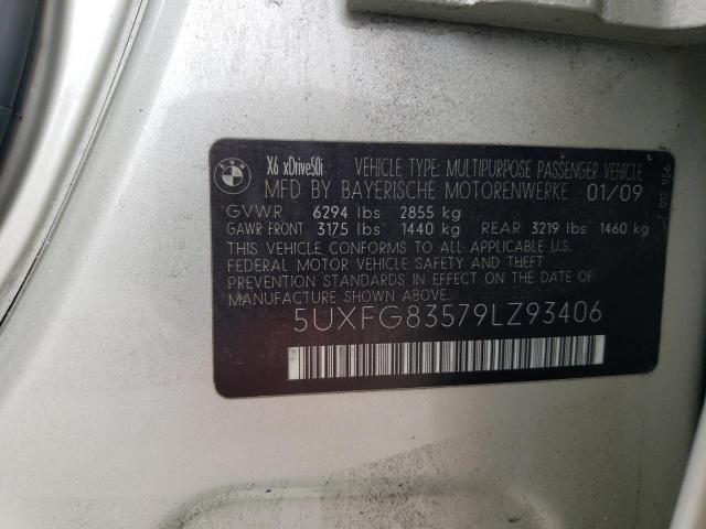 5UXFG83579LZ93406 BMW X6