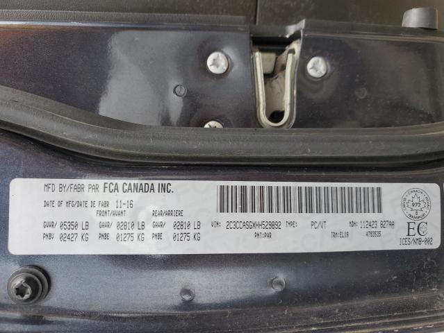 2017 CHRYSLER 300C PLATI - 2C3CCASGXHH529892