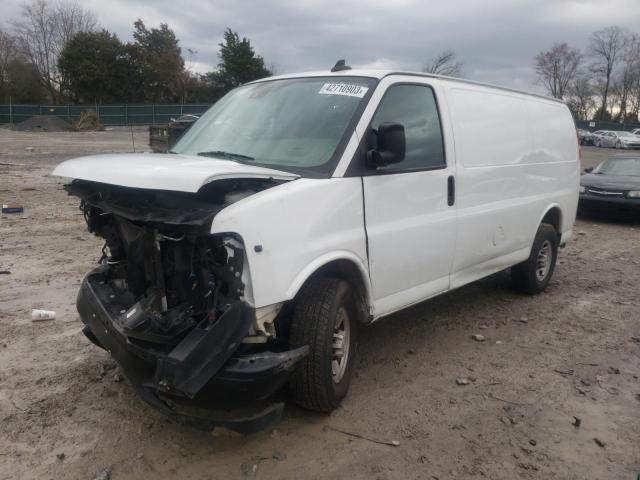 Chevrolet salvage cars for sale: 2019 Chevrolet Express G3500