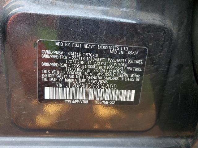 JF2GPAGC4E8342030 Subaru Xv Crosstrek 2.0 Limited