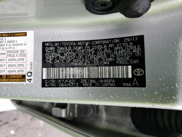 2018 TOYOTA COROLLA IM - JTNKARJE7JJ557094