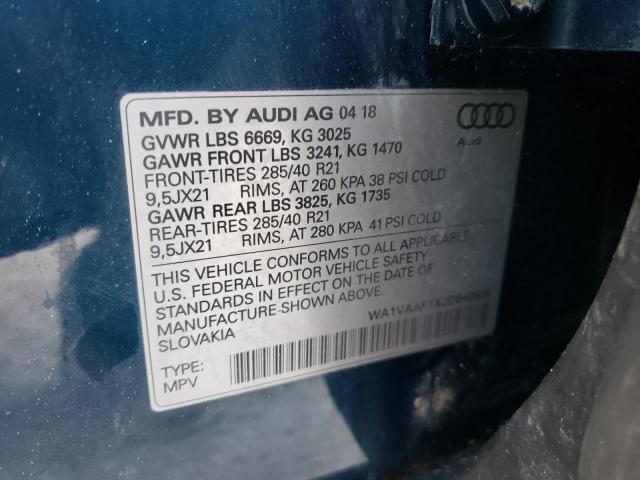 2018 AUDI Q7 PRESTIG - WA1VAAF7XJD040636