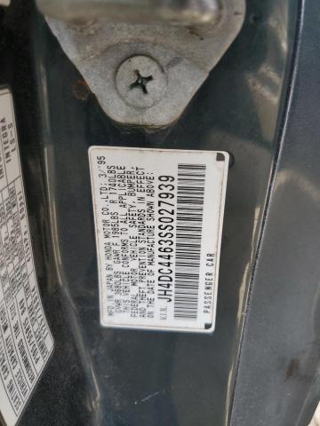 JH4DC4463SS027939 Acura INTEGRA SE