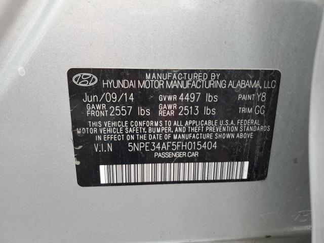 5NPE34AF5FH015404 Hyundai Sonata Sport