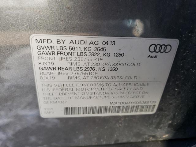 VIN WA1DGAFP5DA088139 2013 Audi Q5, Premium Plus no.13