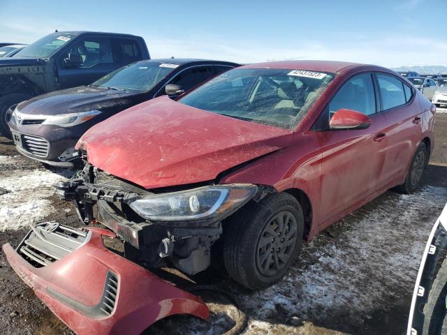 2017 HYUNDAI ELANTRA SE 5NPD74LF4HH154780