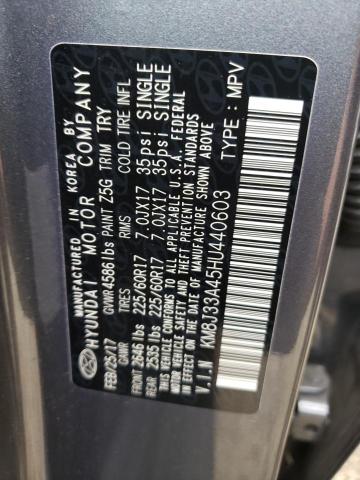2017 HYUNDAI TUCSON LIM KM8J33A45HU440603