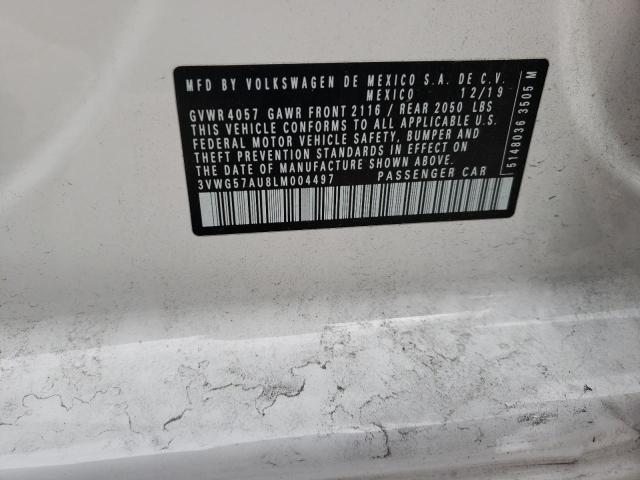 2020 VOLKSWAGEN GOLF - 3VWG57AU8LM004497