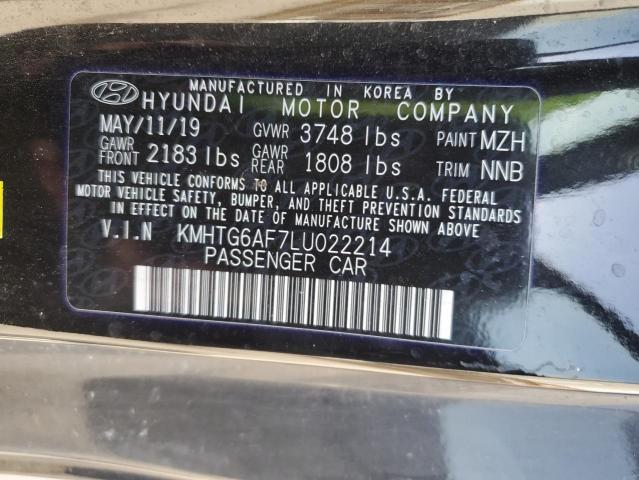 2020 HYUNDAI VELOSTER B - KMHTG6AF7LU022214