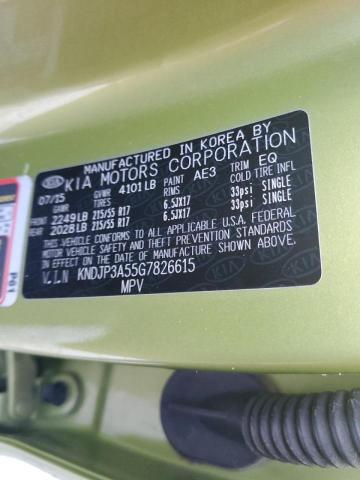 KNDJP3A55G7826615 KIA SOUL +