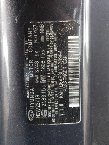 2020 HYUNDAI VELOSTER B - KMHTG6AF3LU028964