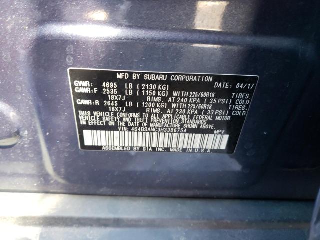 4S4BSANC3H3386754 Subaru Outback 2.5i Limited