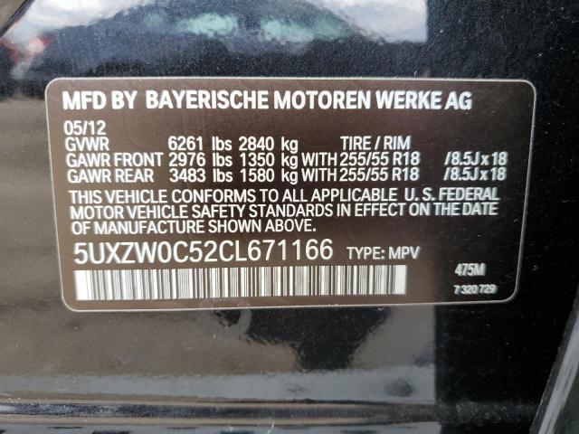 5UXZW0C52CL671166 BMW X5 Xdrive35d