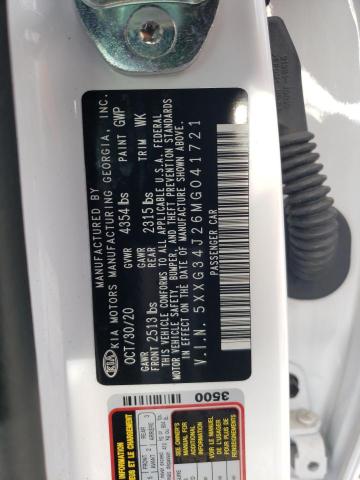 5XXG34J26MG041721 KIA K5