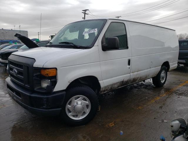 Salvage trucks for sale at Chicago Heights, IL auction: 2012 Ford Econoline E250 Van