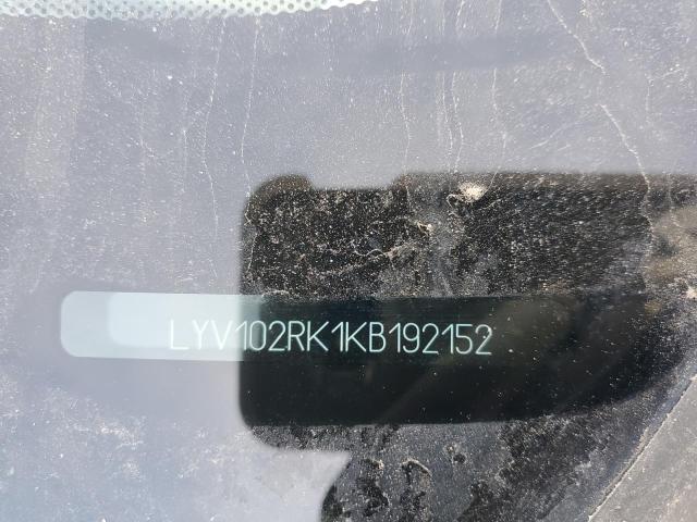 LYV102RK1KB192152 Volvo Xc60 T5