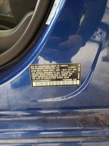 2017 VOLKSWAGEN PASSAT S 1VWAT7A30HC036873