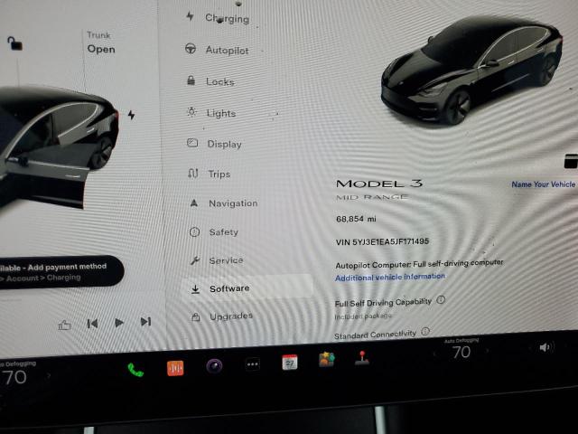 5YJ3E1EA5JF171495 Tesla MODEL 3